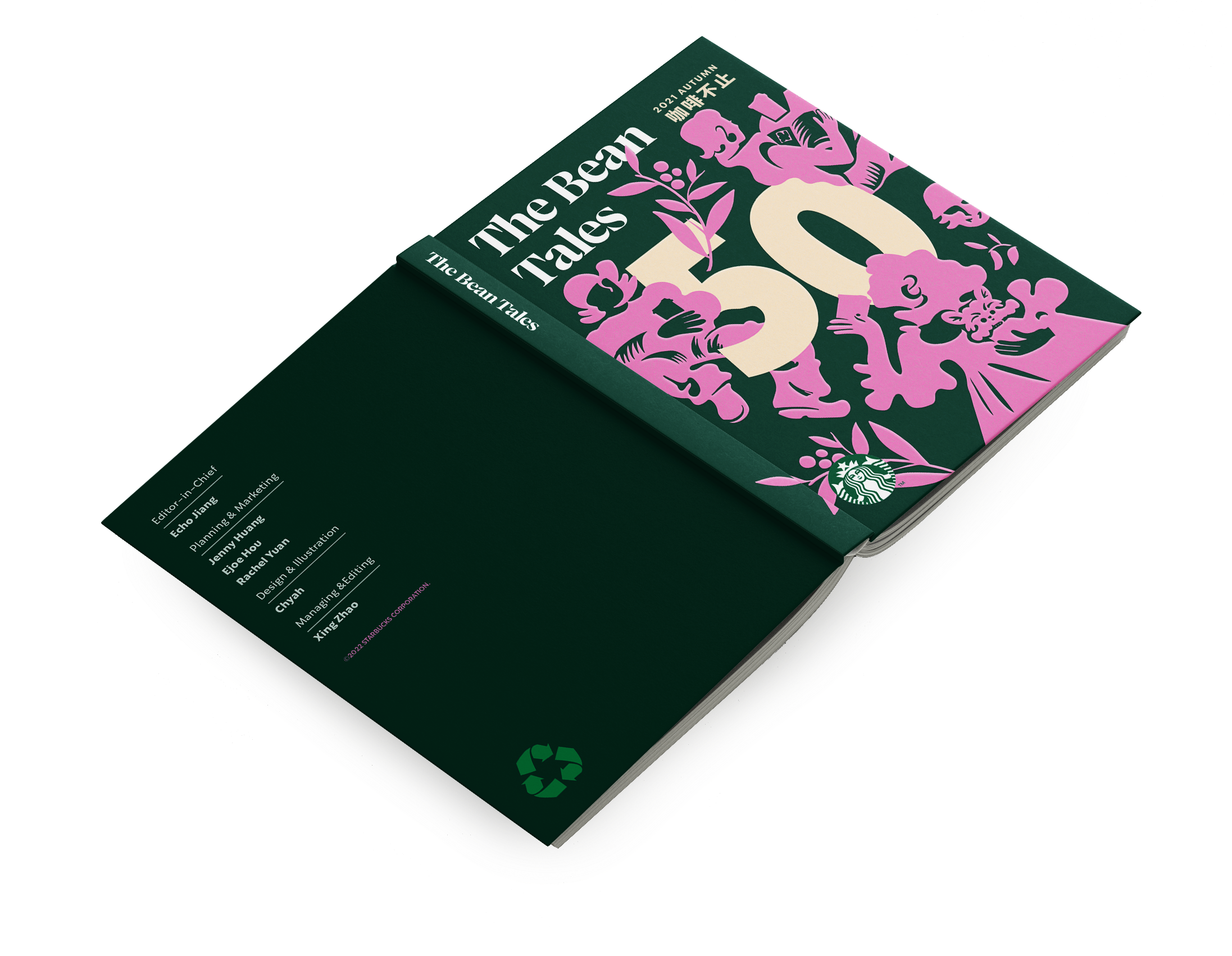 Cover mockup with title